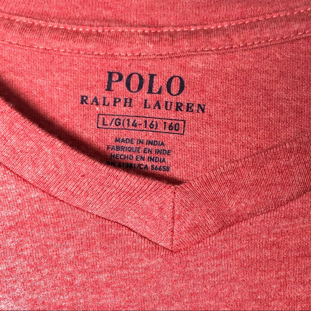 Polo Ralph Lauren Kids Long Sleeve T-Shirt L 14-16 - Picture 4 of 14
